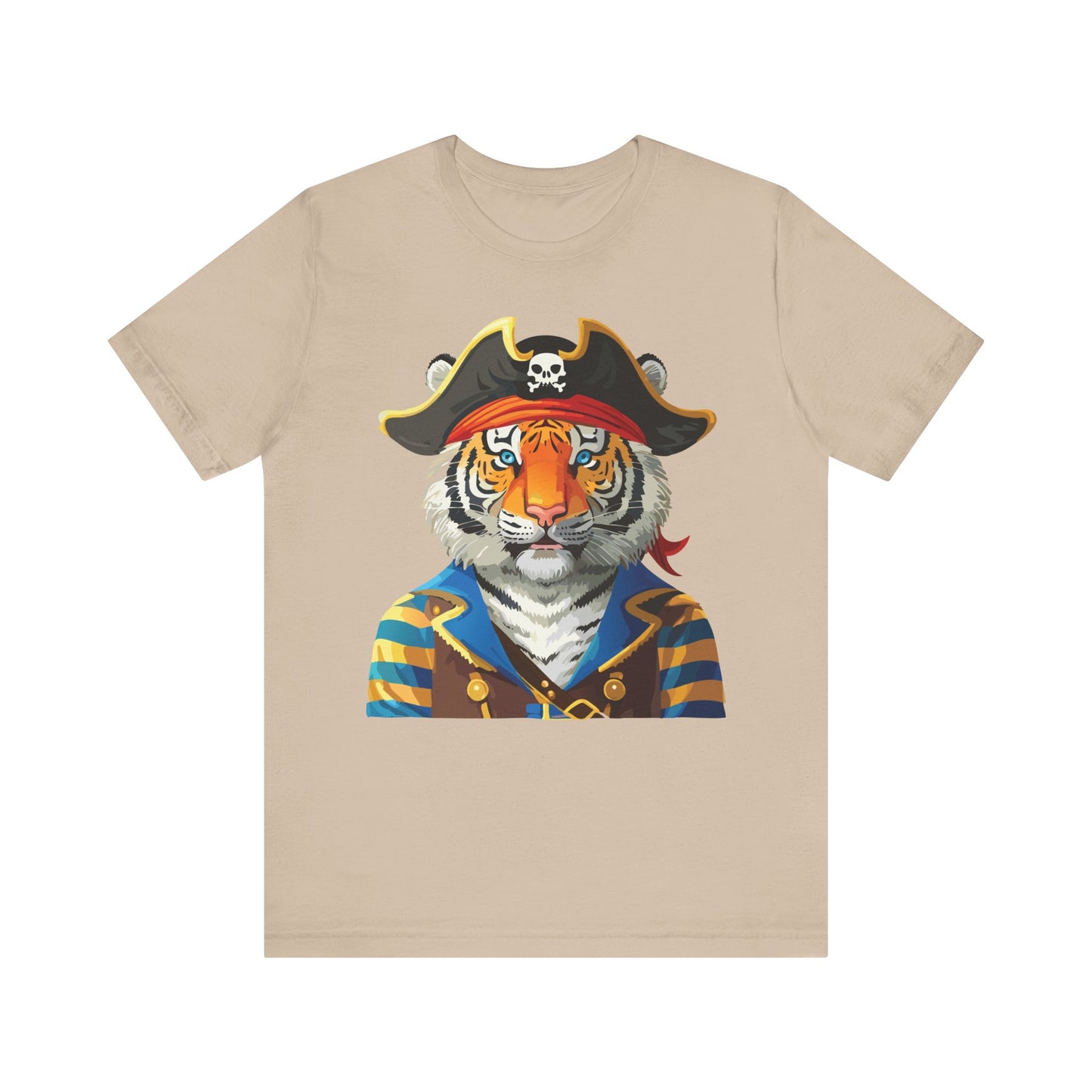 Unisex Animal Shirt, Tee Shirt with Animals, Art Design Tee Shirt, Wild Animals Shirt