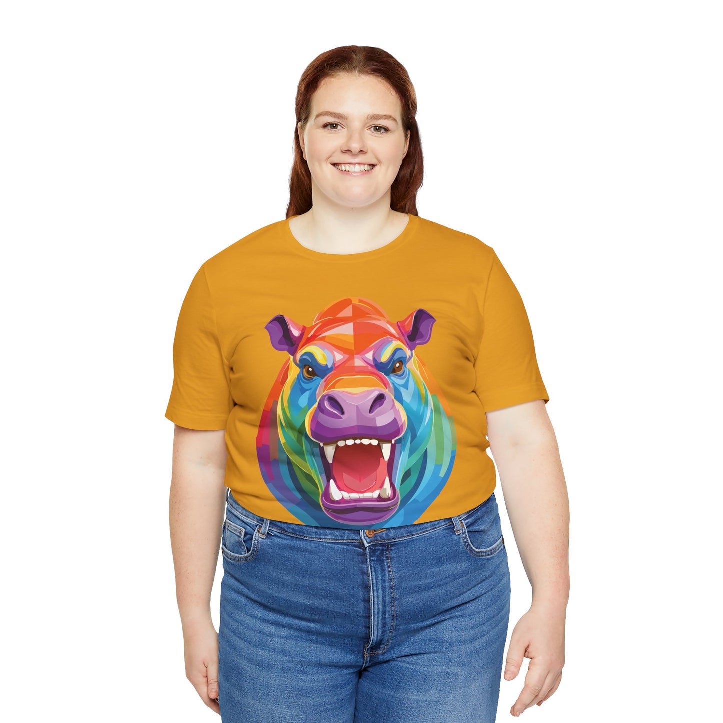 Unisex Animal Shirt, Tee Shirt with Animals, Art Design Tee Shirt, Wild Animals Shirt