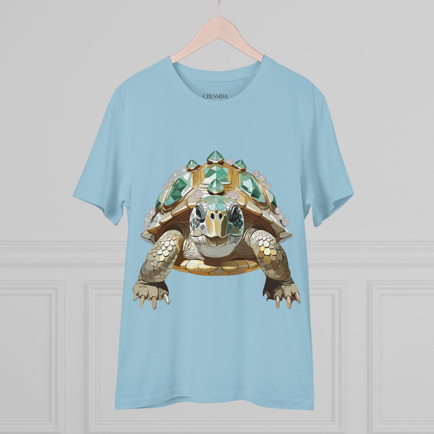 Organic T-shirt with Animals - Turtle