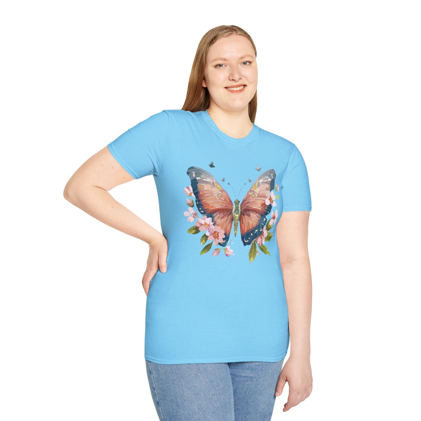 Butterfly Shirt, T Shirt with Butterfly, Monarch Shirt