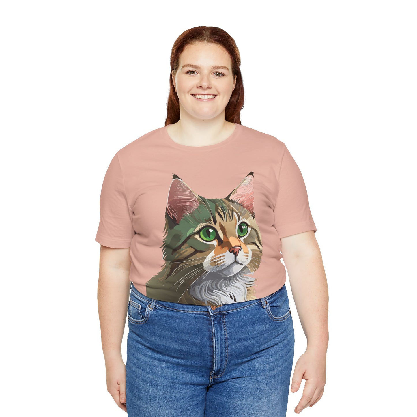 Unisex Animal Shirt, Tee Shirt with Animals, Art Design Tee Shirt, Wild Animals Shirt