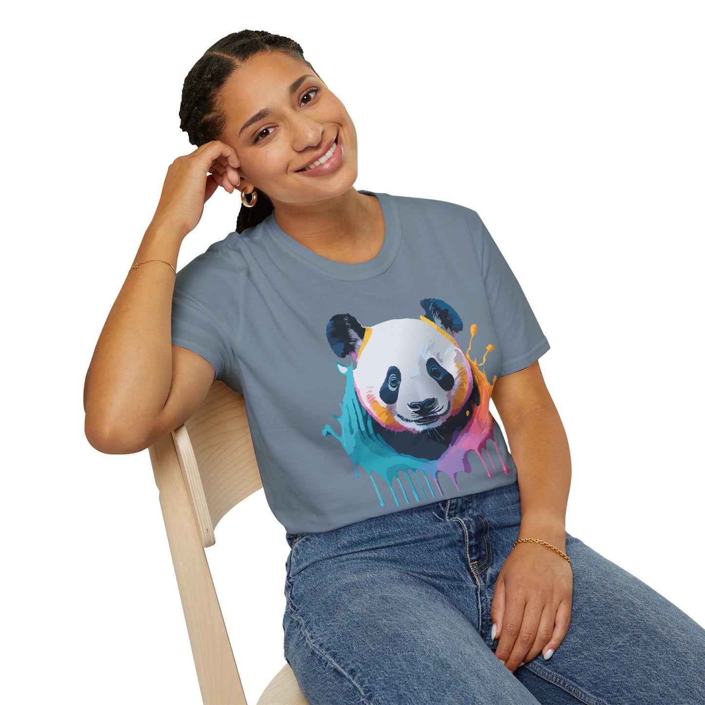 Panda Shirt, T Shirt with Panda, Animal Shirt, Tee Shirt with Animals