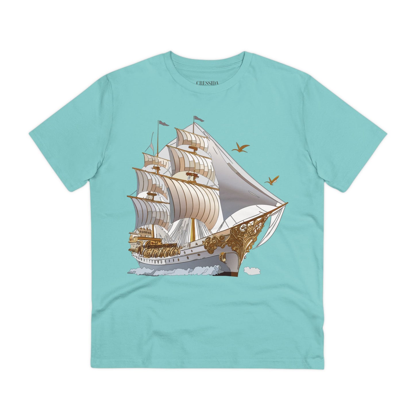 Organic T-shirt with Ship