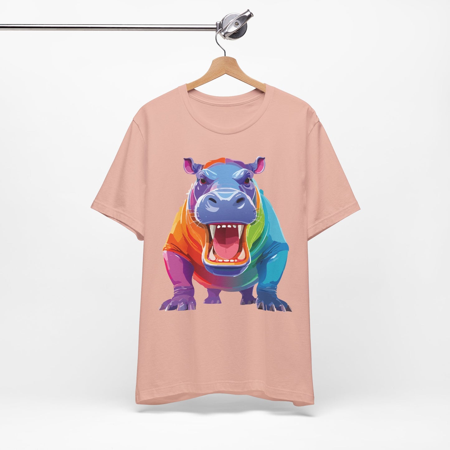 Unisex Animal Shirt, Tee Shirt with Animals, Art Design Tee Shirt, Wild Animals Shirt