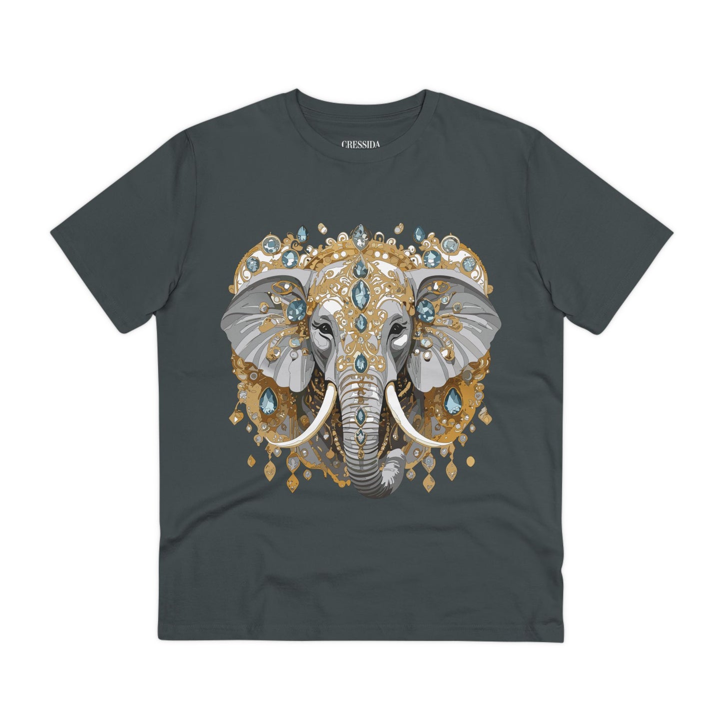 Organic T-shirt with Animals - Elephant