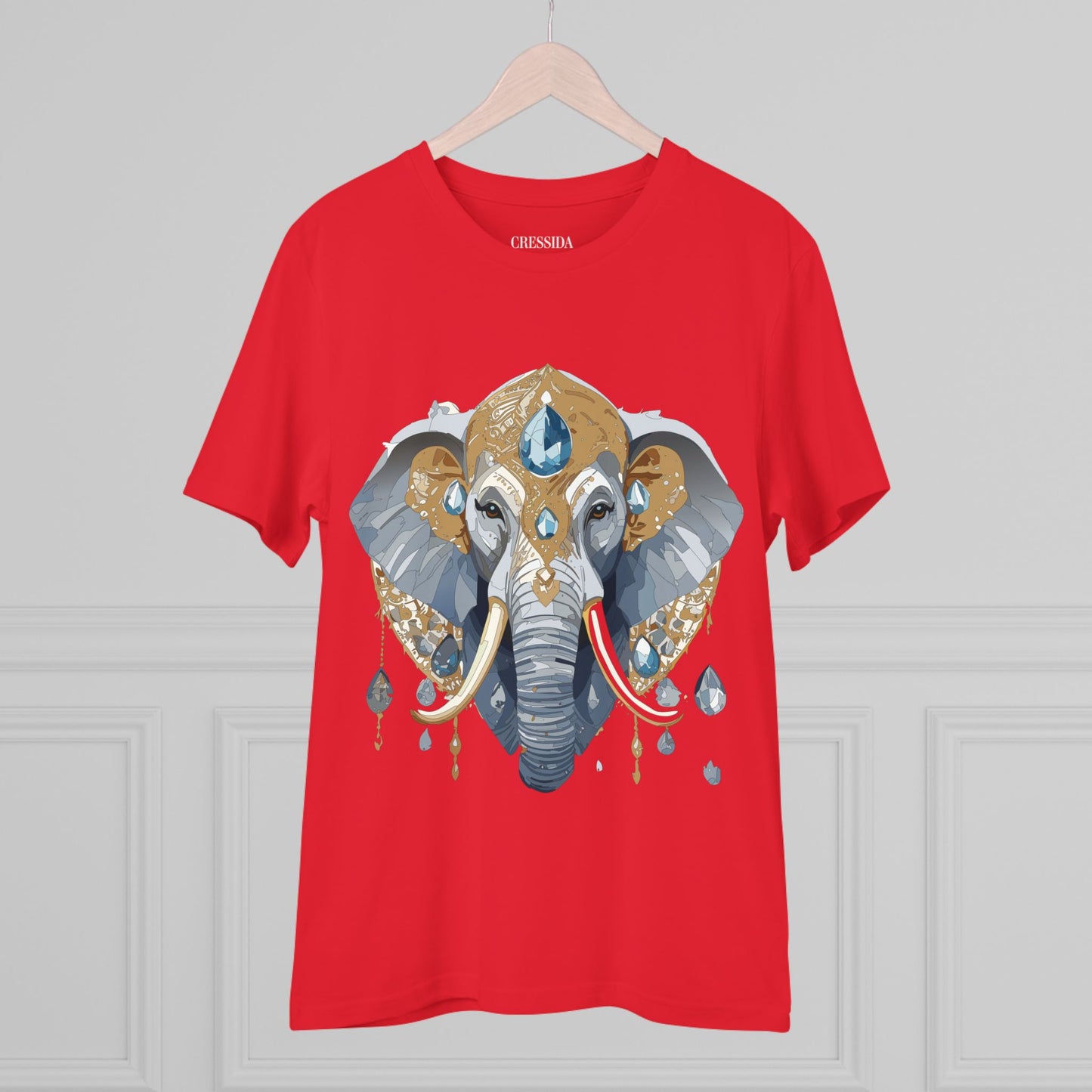 Organic T-shirt with Animals - Elephant