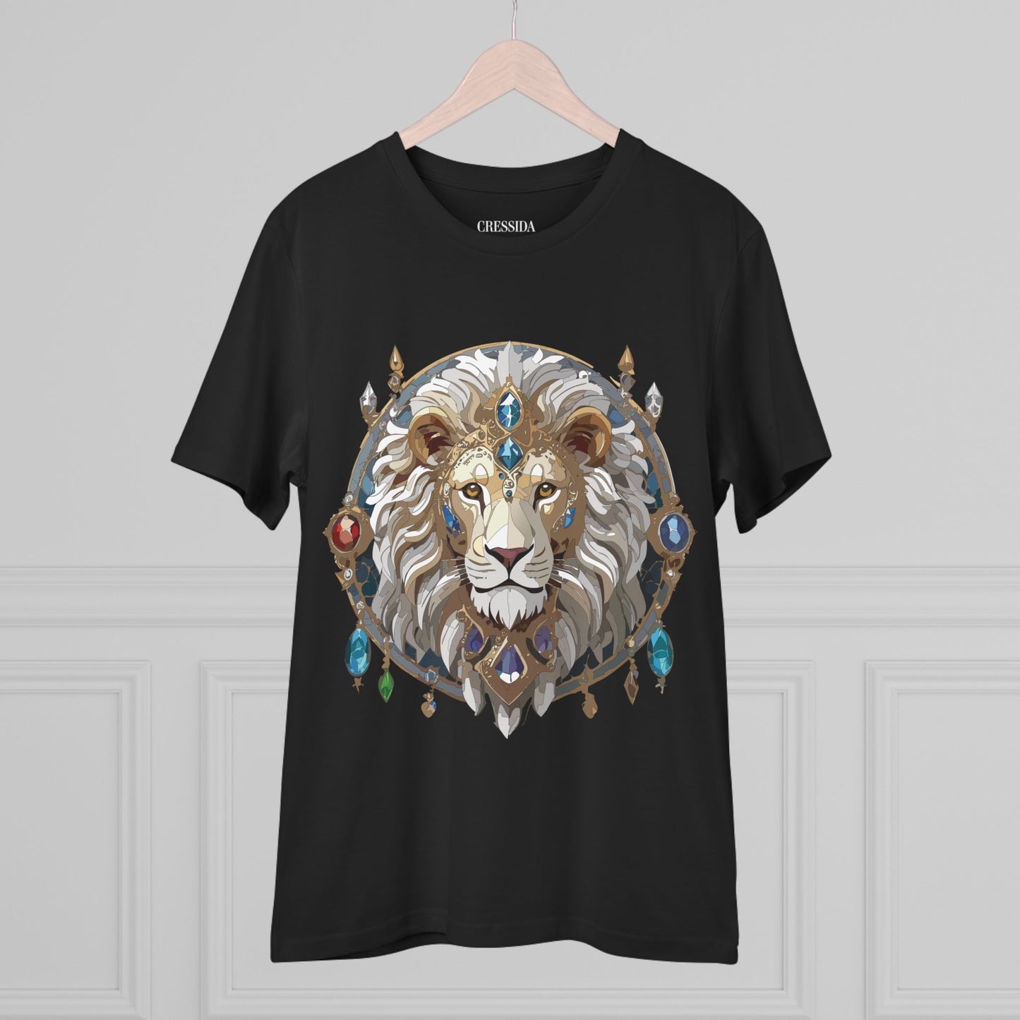 Organic T-shirt with Animals - Lion