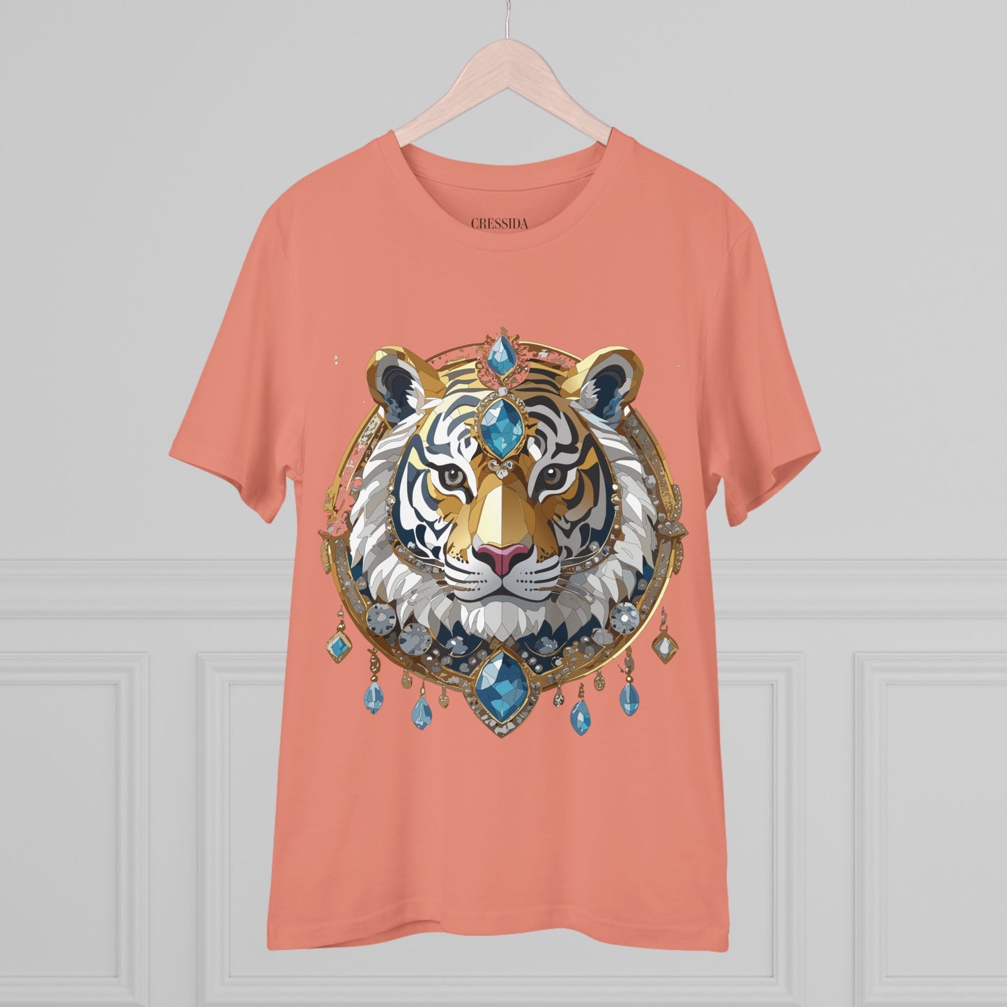 Organic T-shirt with Animals - Tiger