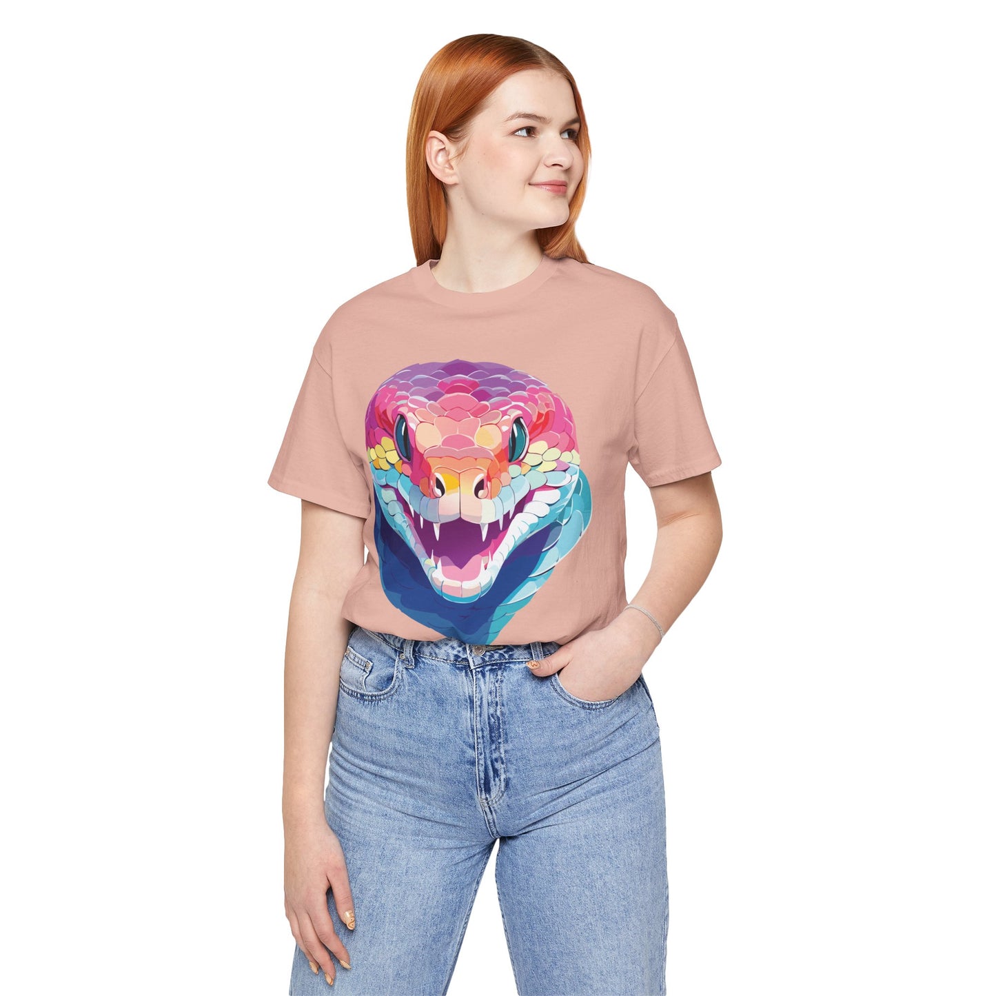 Unisex Animal Shirt, Tee Shirt with Animals, Art Design Tee Shirt, Wild Animals Shirt