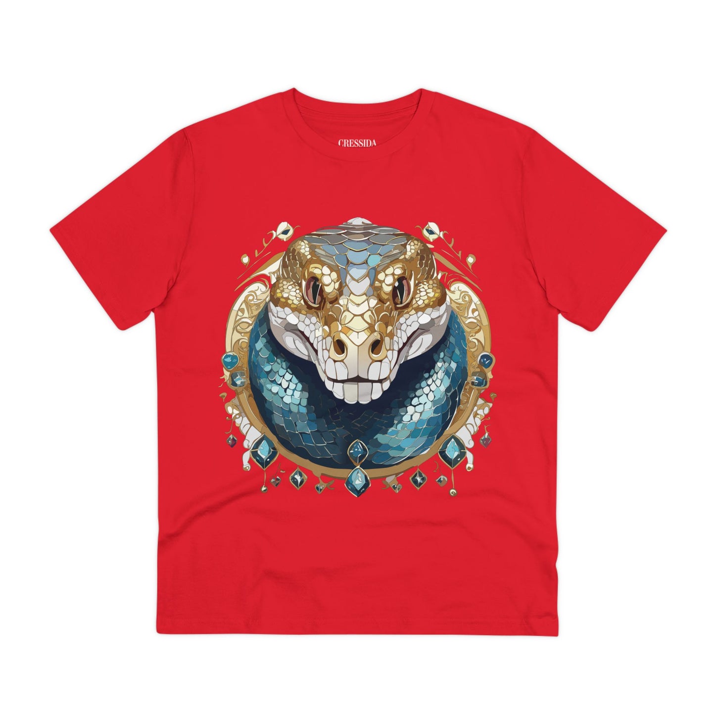 Organic T-shirt with Animals - Python