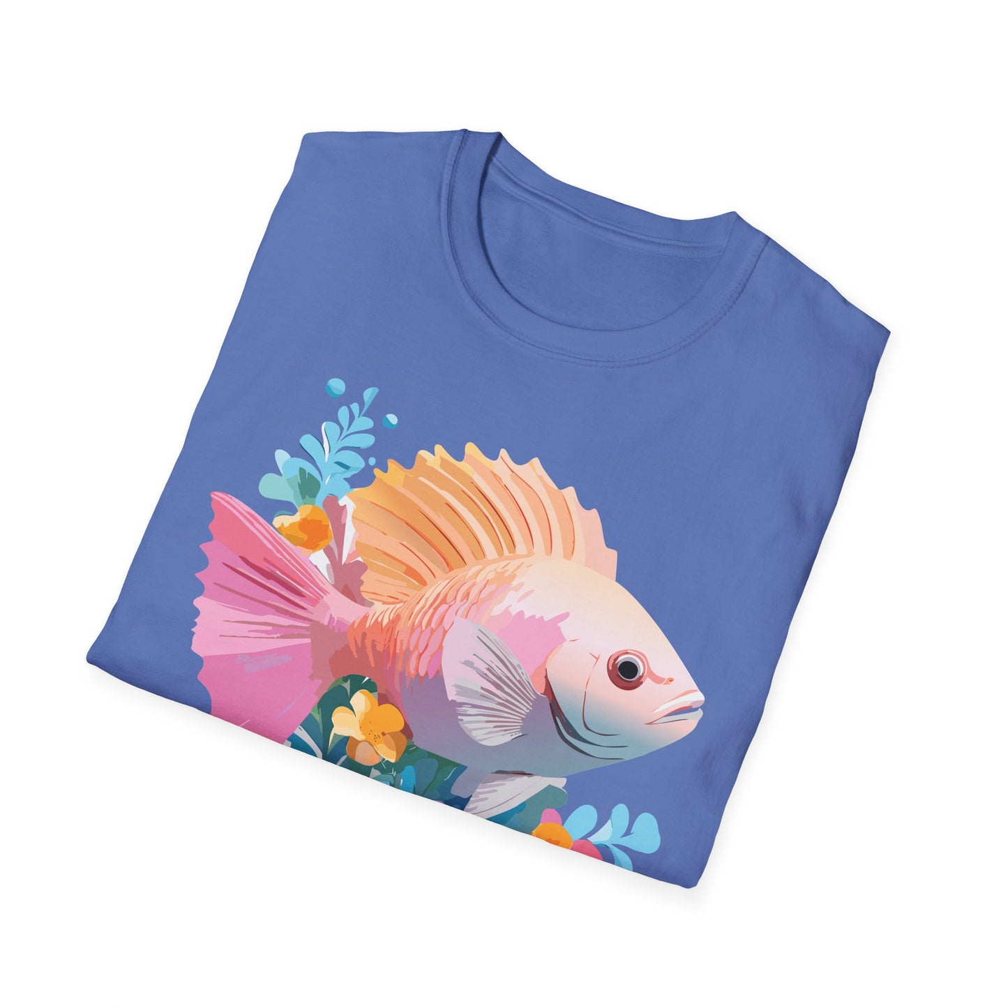Fish Art Design Shirt, T Shirt with Fish, Graphic Shirt, Tee Shirt with Graphic Design, Shirt with Fish Graphic Art