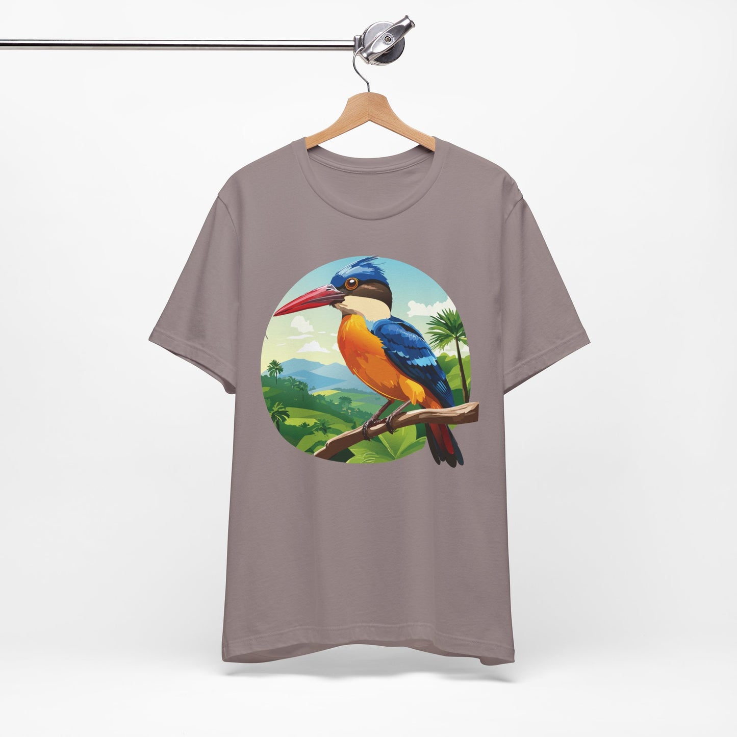 Unisex Animal Shirt, Tee Shirt with Animals, Art Design Tee Shirt, Wild Animals Shirt