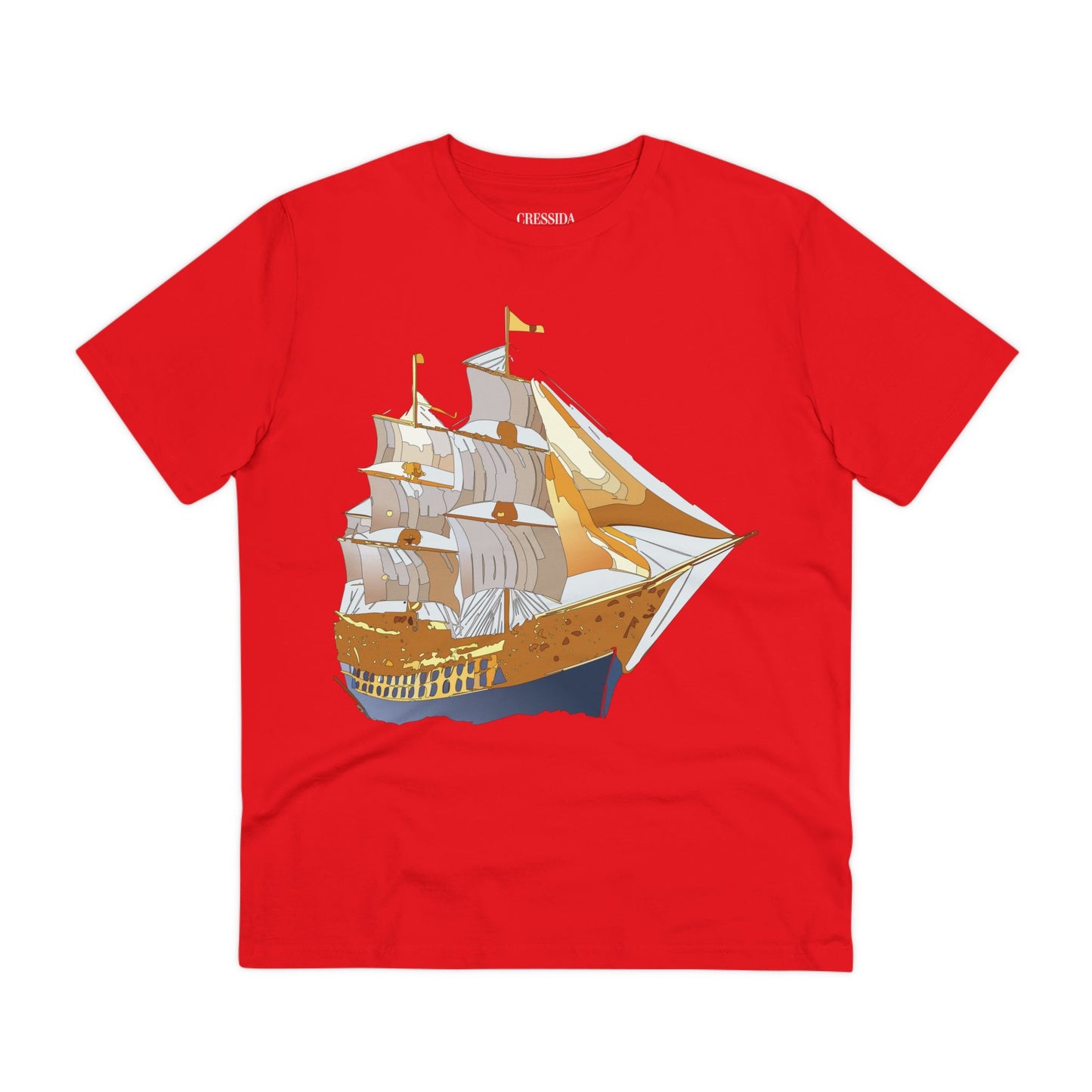 Organic T-shirt with Ship