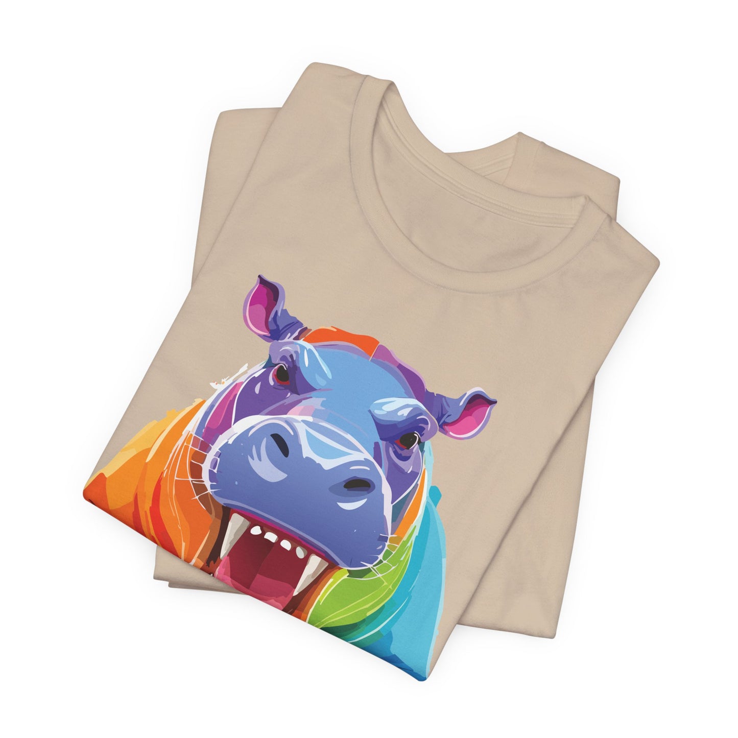Unisex Animal Shirt, Tee Shirt with Animals, Art Design Tee Shirt, Wild Animals Shirt