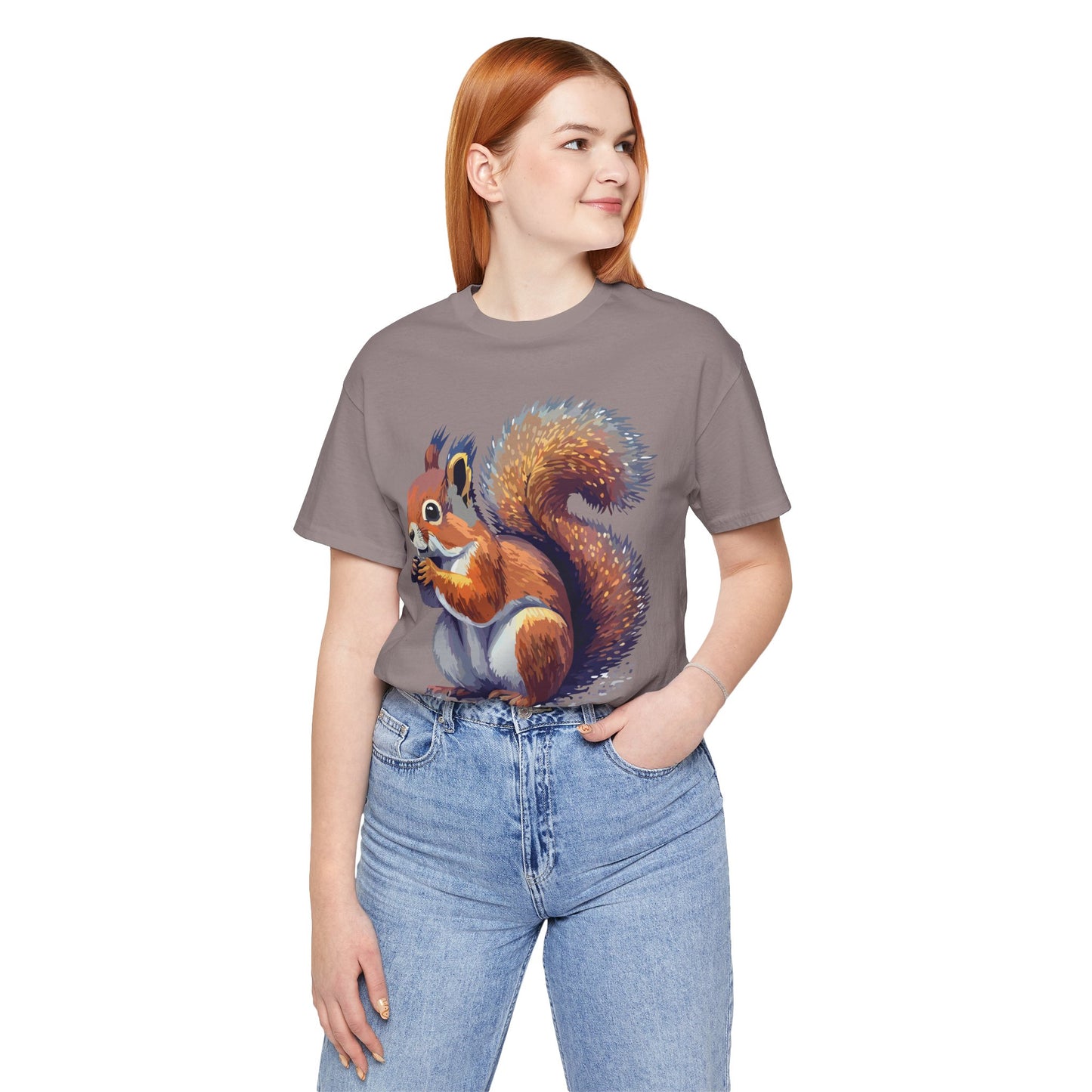 Unisex Animal Shirt, Tee Shirt with Animals, Art Design Tee Shirt, Wild Animals Shirt