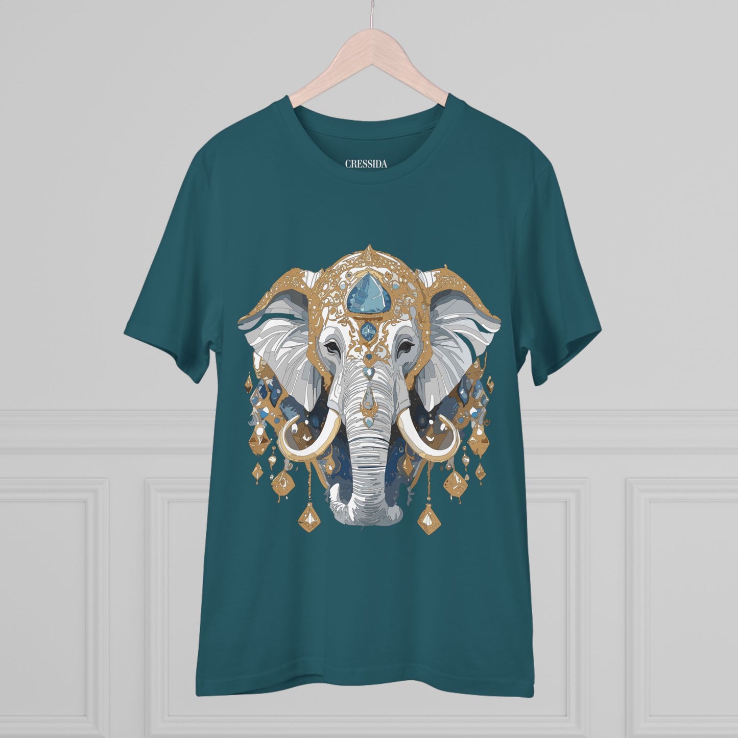 Organic T-shirt with Animals - Elephant