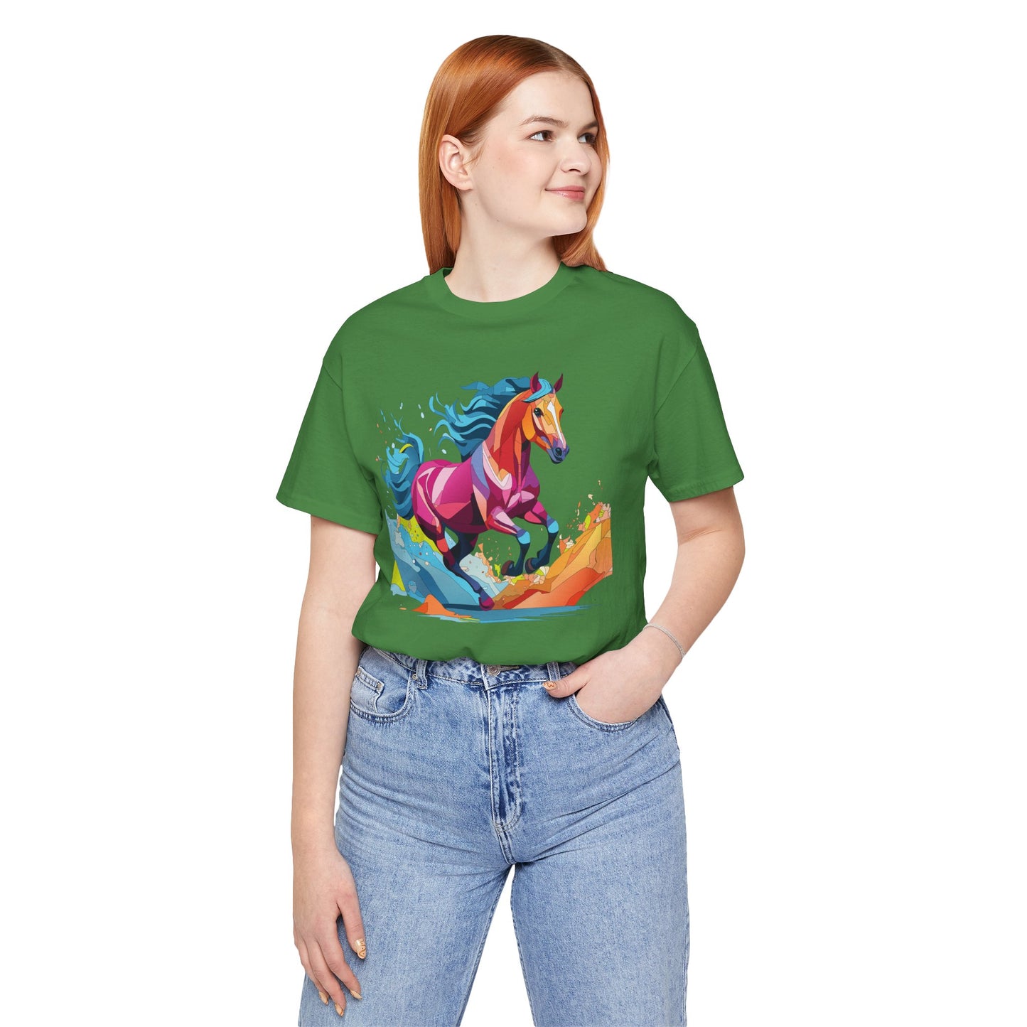 Unisex Animal Shirt, Tee Shirt with Animals, Art Design Tee Shirt, Wild Animals Shirt