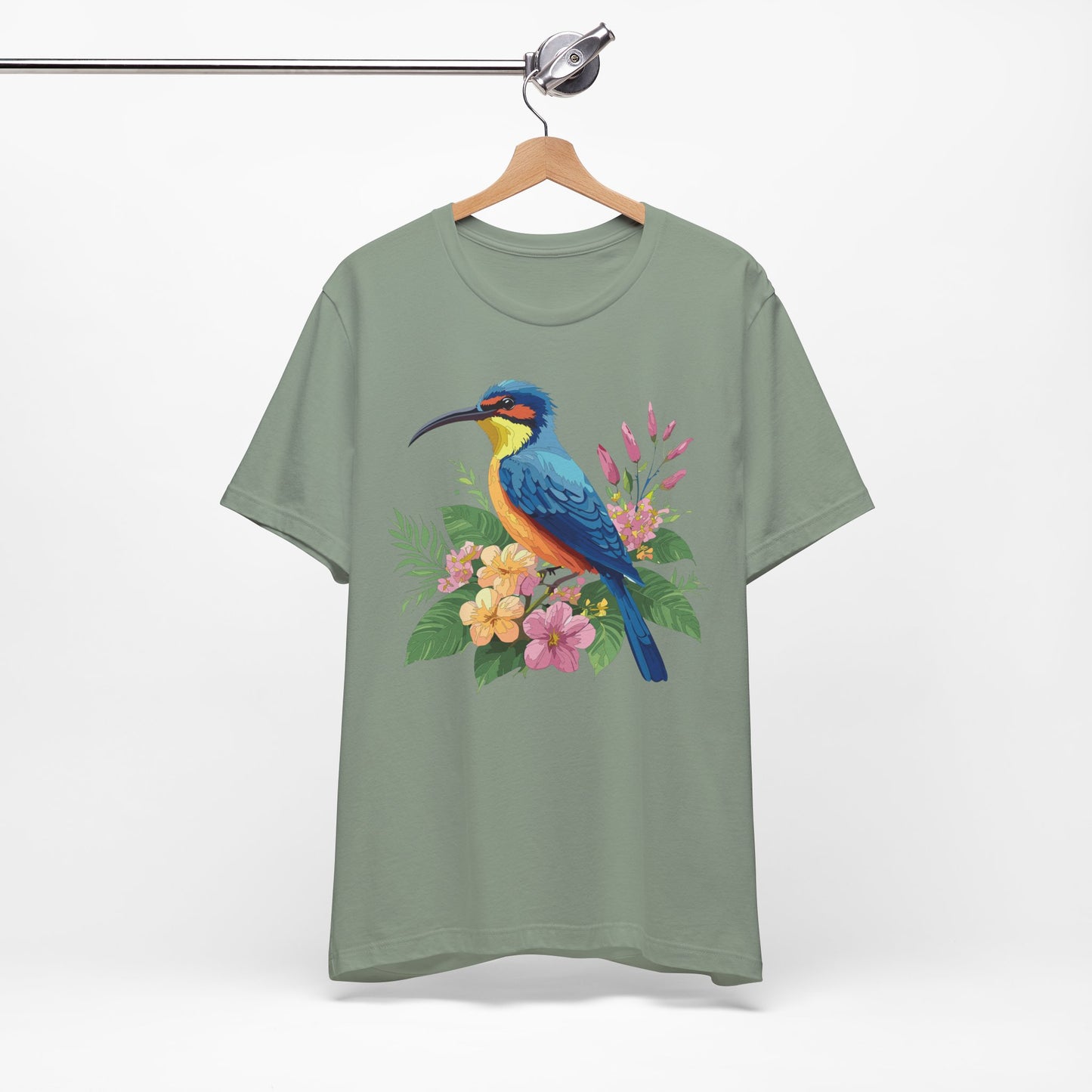 Unisex Animal Shirt, Tee Shirt with Animals, Art Design Tee Shirt, Wild Animals Shirt