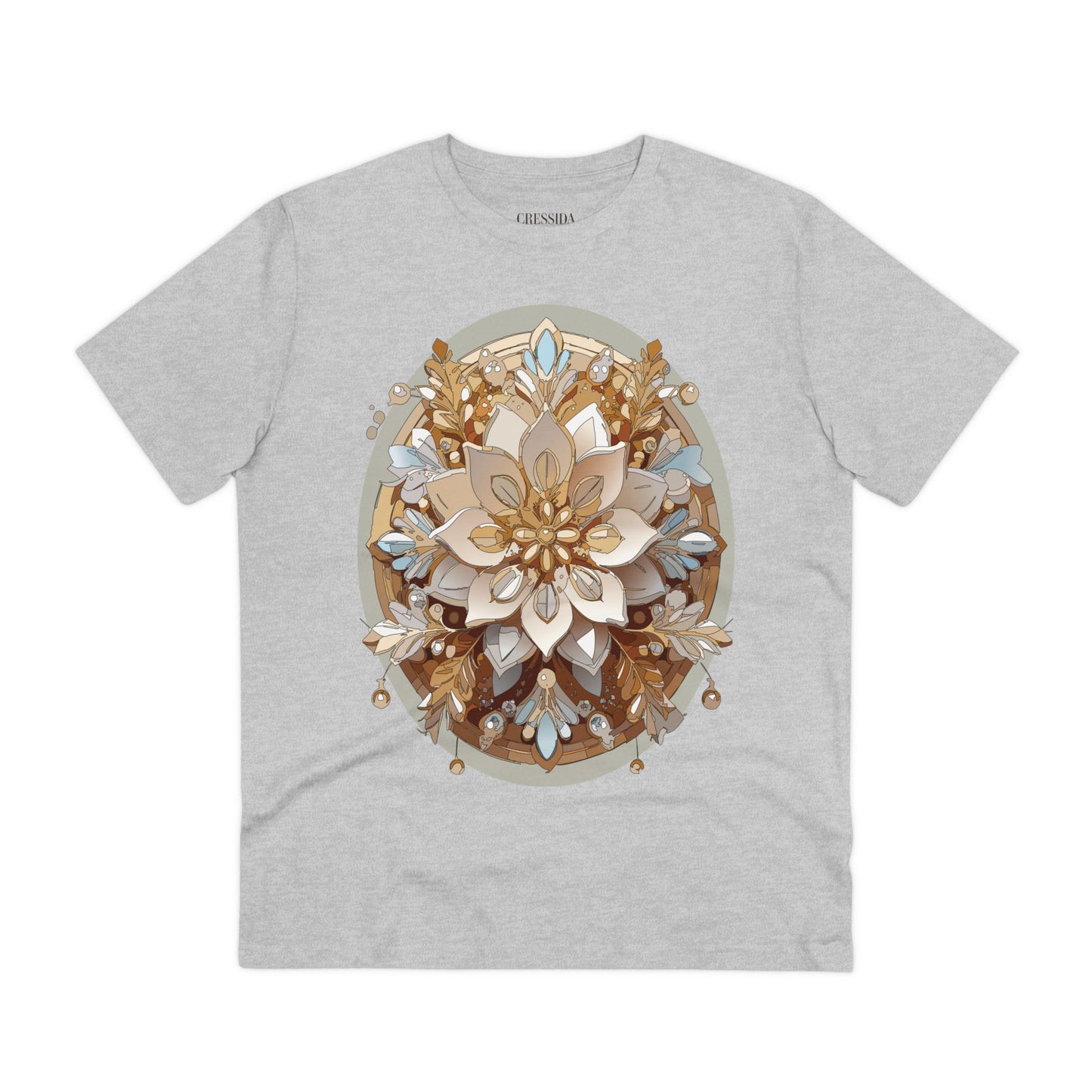 Organic T-shirt with Flower