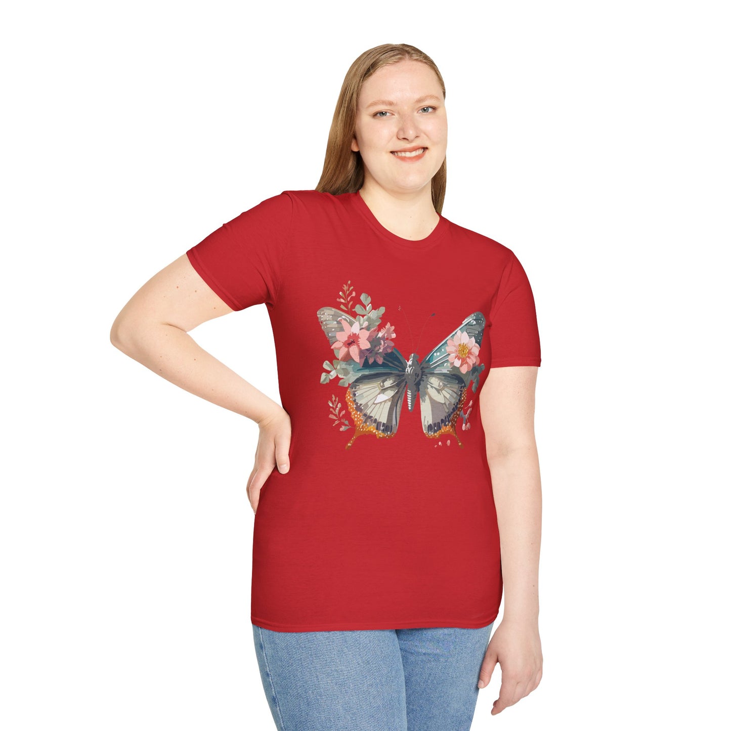 Butterfly Shirt, T Shirt with Butterfly, Monarch Shirt