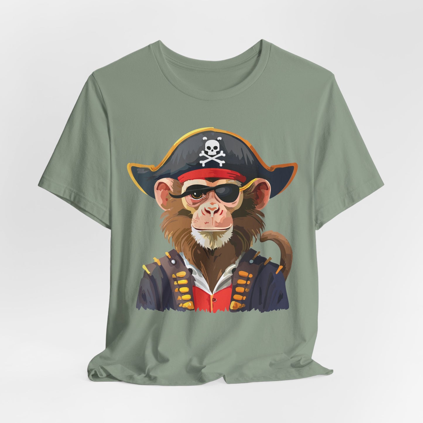 Unisex Animal Shirt, Tee Shirt with Animals, Art Design Tee Shirt, Wild Animals Shirt