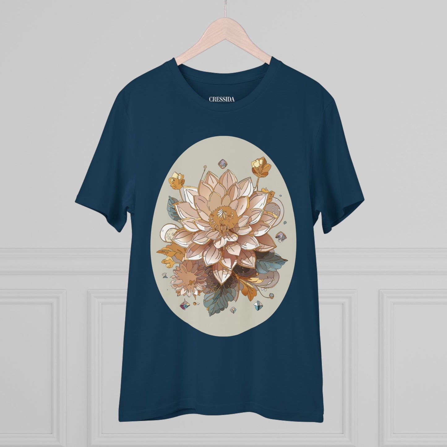 Organic T-shirt with Flower