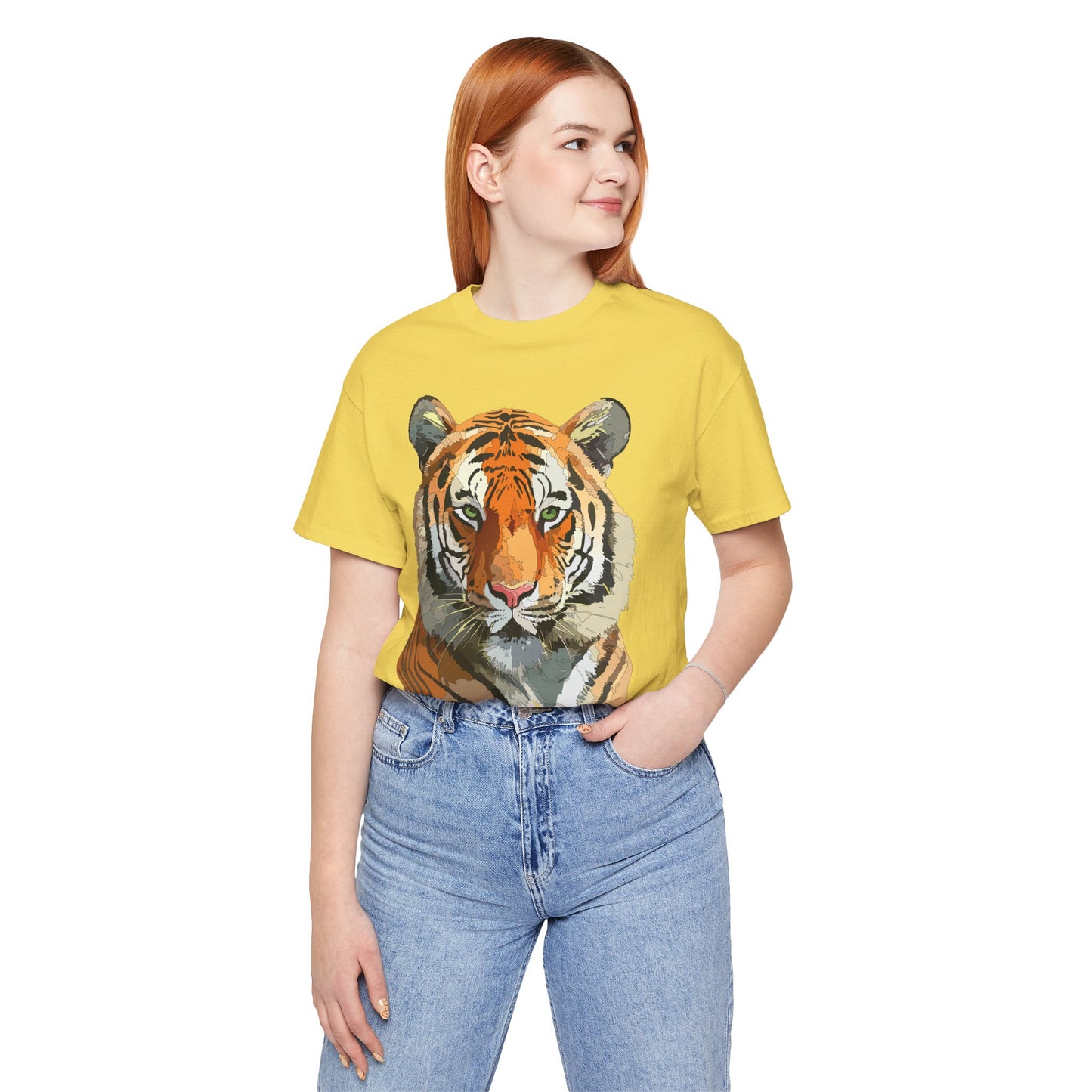 Unisex Animal Shirt, Tee Shirt with Animals, Art Design Tee Shirt, Wild Animals Shirt