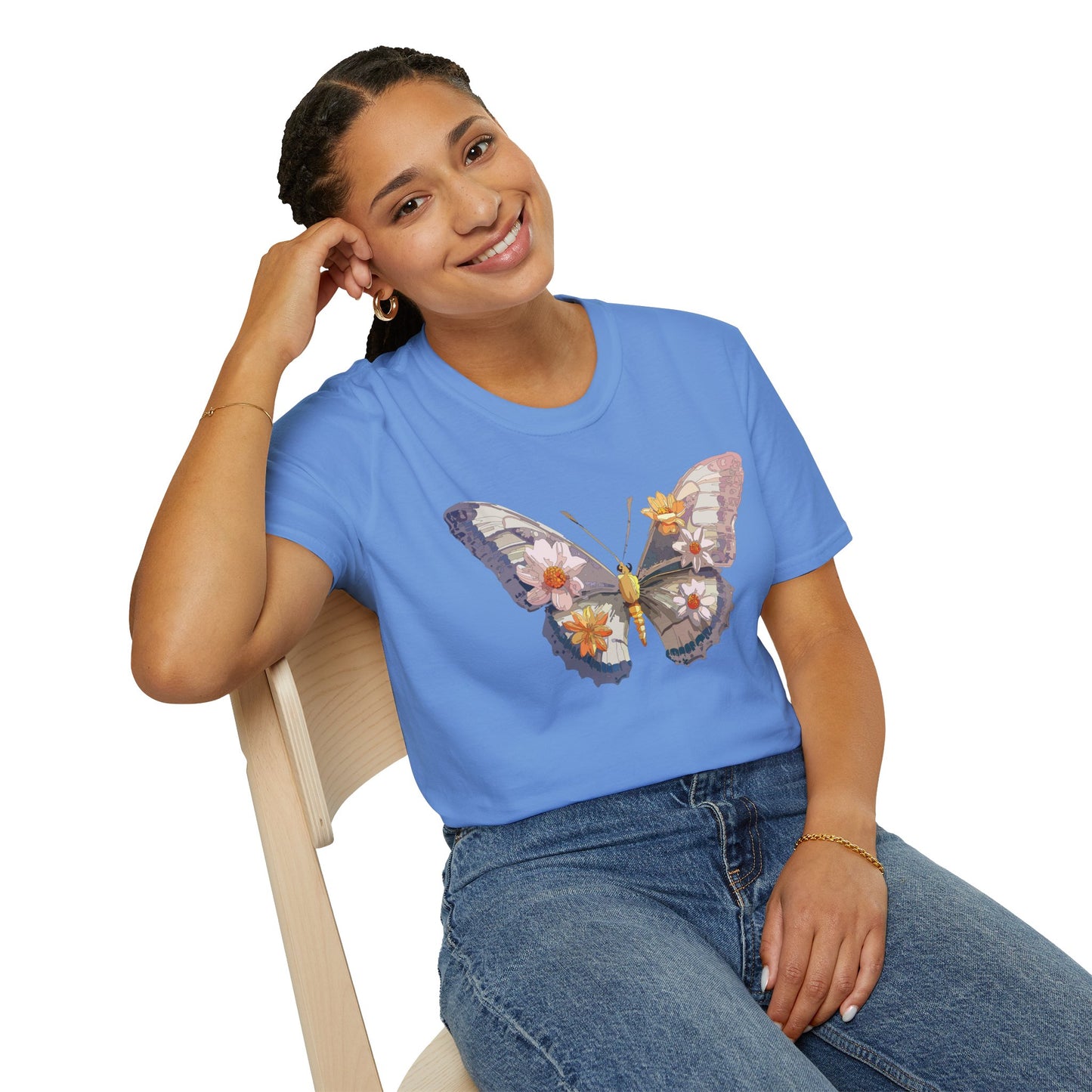 Butterfly Shirt, T Shirt with Butterfly, Monarch Shirt
