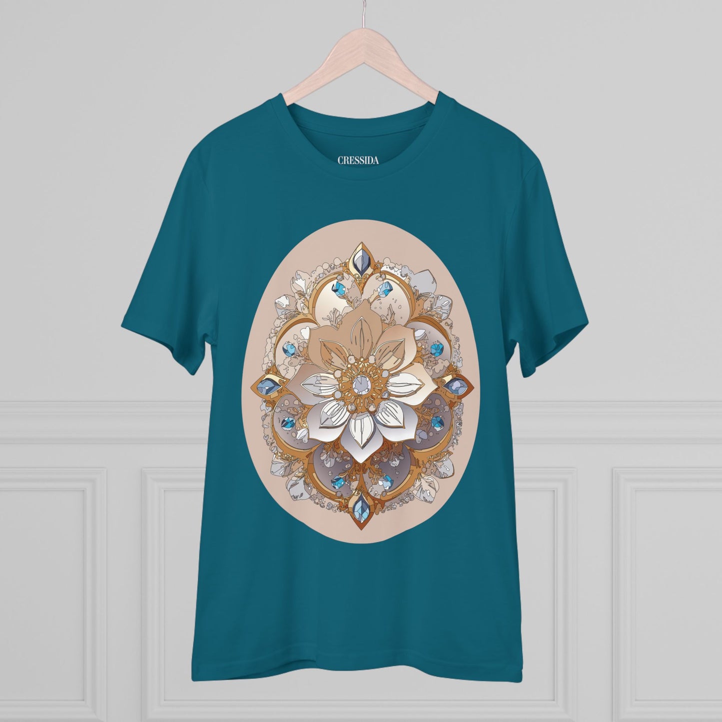 Organic T-shirt with Flower