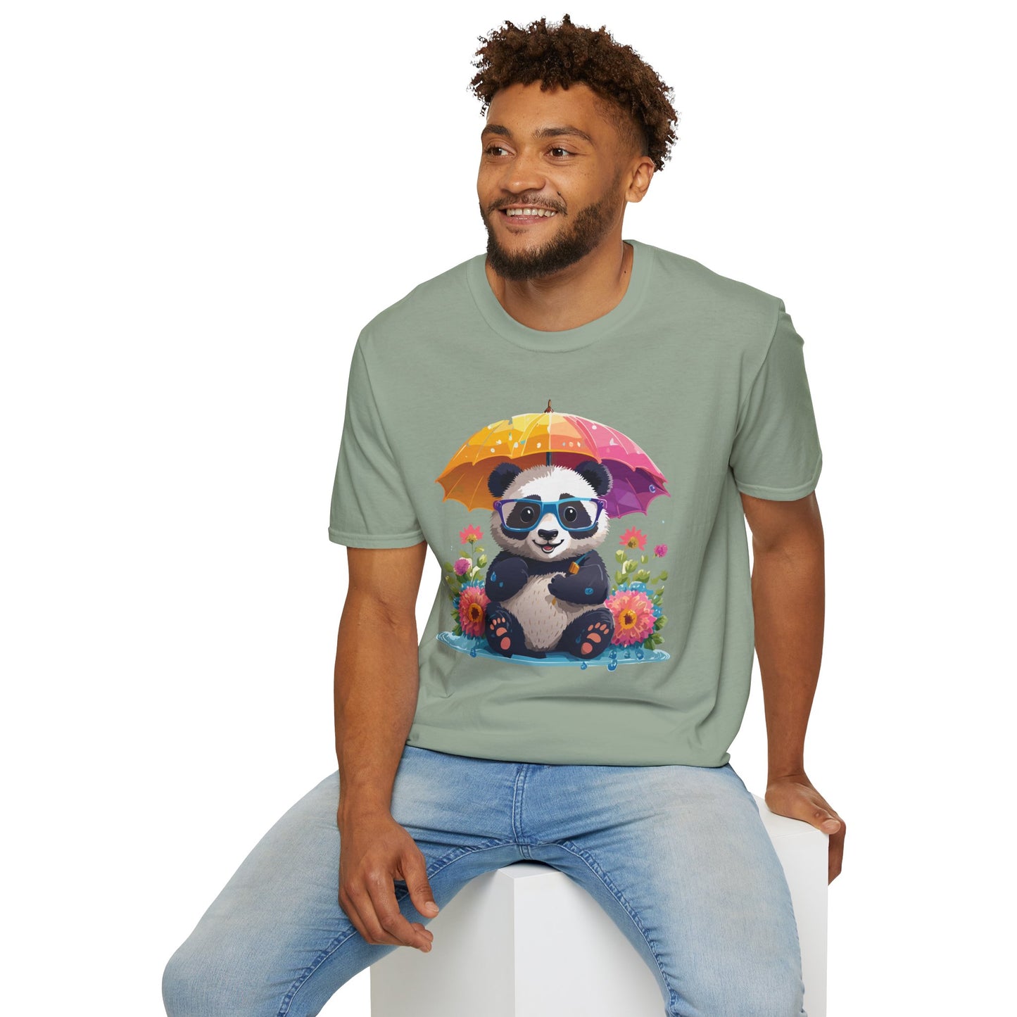 Panda Shirt, T Shirt with Panda, Animal Shirt, Tee Shirt with Animals