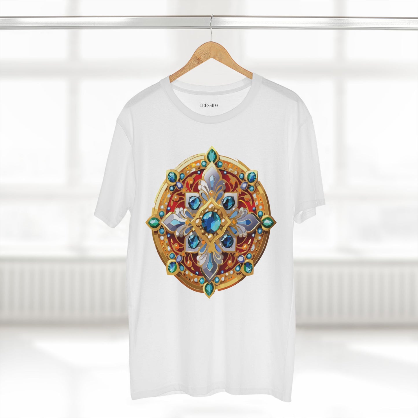 Medallion Shirt, Shirt with Medallion, Tee Shirt with Medal