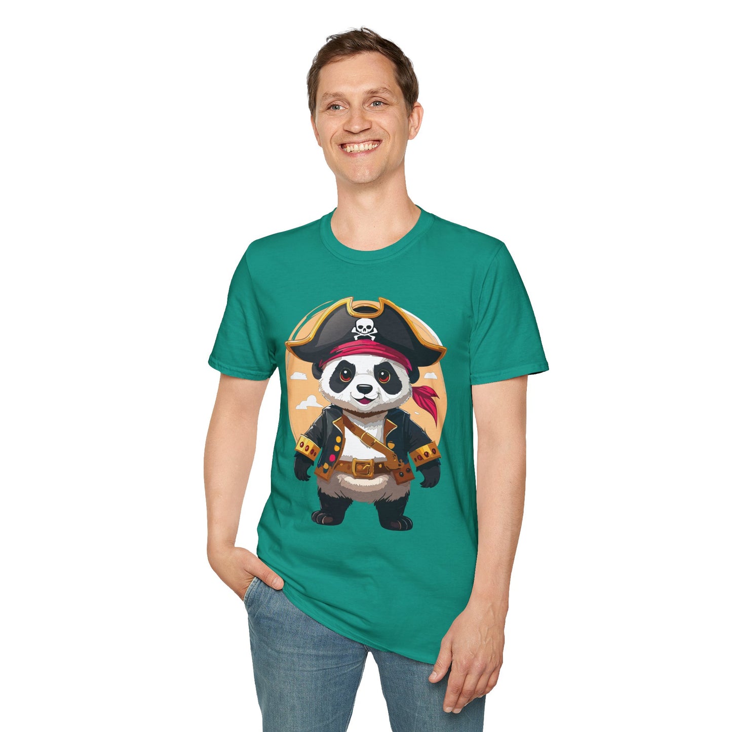Panda Shirt, T Shirt with Panda, Animal Shirt, Tee Shirt with Animals