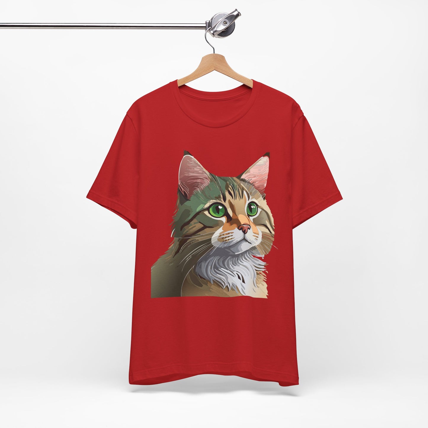 Unisex Animal Shirt, Tee Shirt with Animals, Art Design Tee Shirt, Wild Animals Shirt
