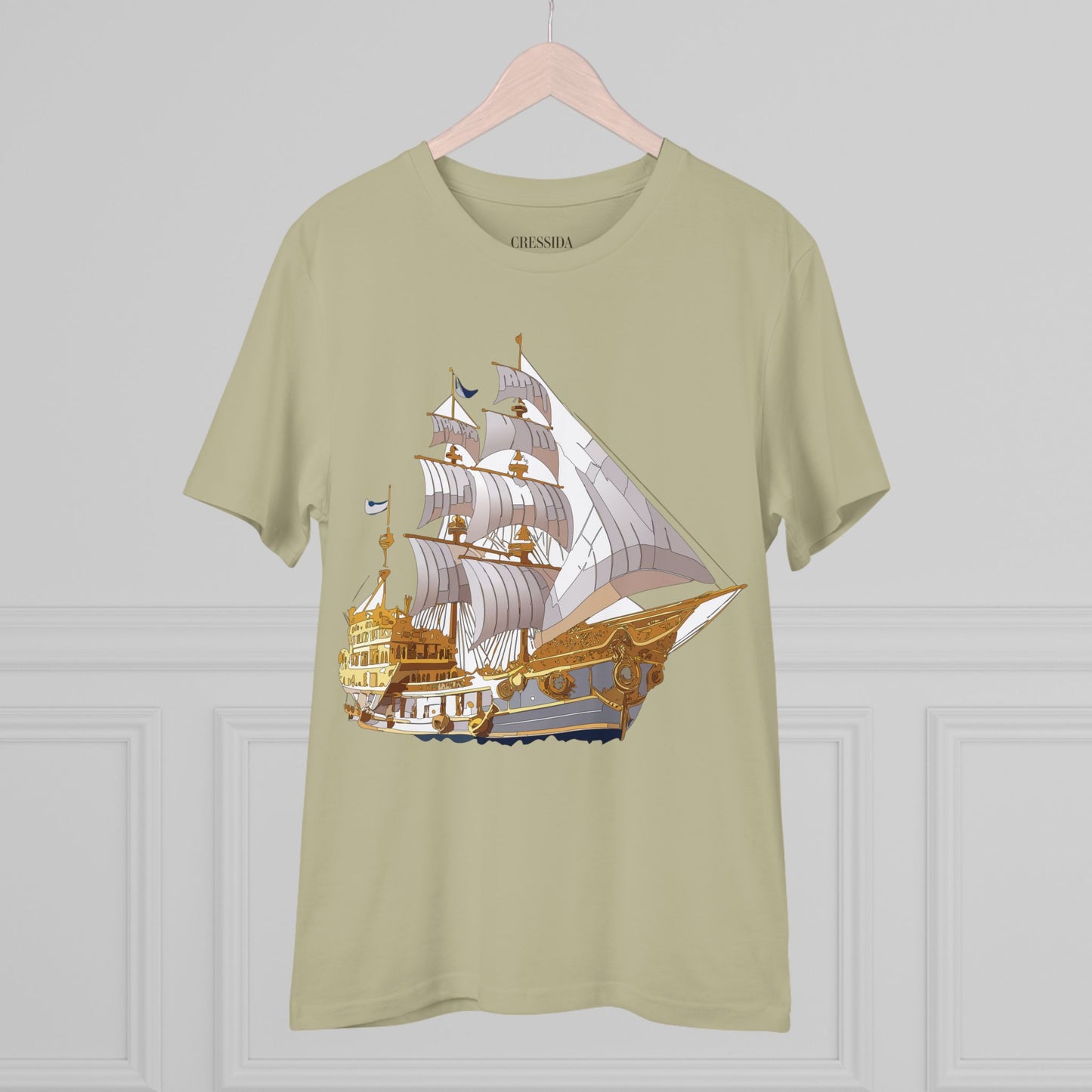 Organic T-shirt with Ship