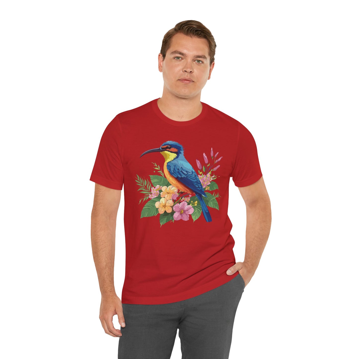 Unisex Animal Shirt, Tee Shirt with Animals, Art Design Tee Shirt, Wild Animals Shirt