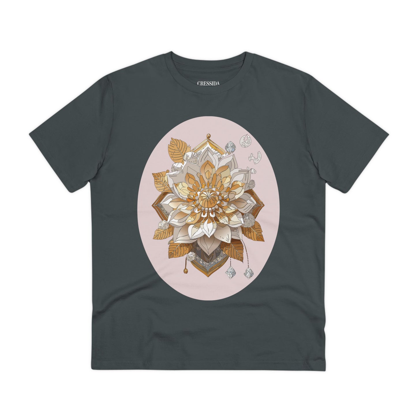 Organic T-shirt with Flower