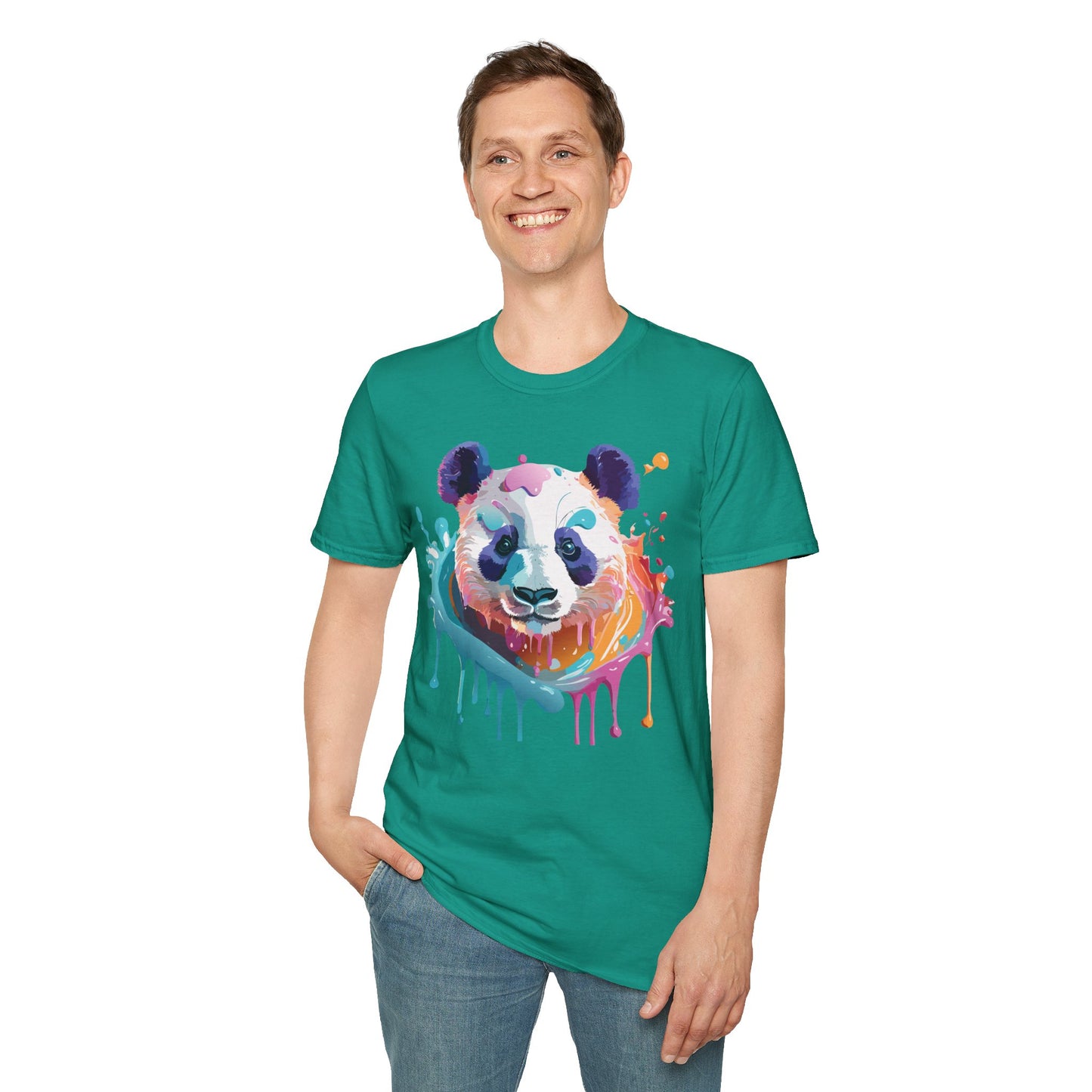Panda Shirt, T Shirt with Panda, Animal Shirt, Tee Shirt with Animals