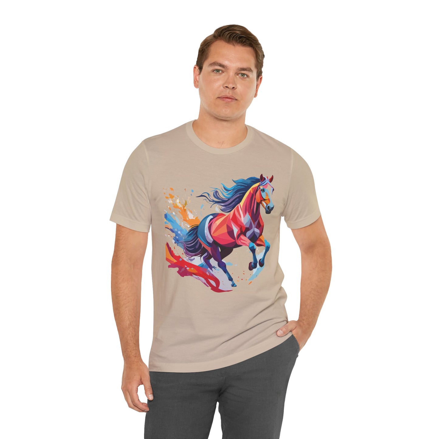 Unisex Animal Shirt, Tee Shirt with Animals, Art Design Tee Shirt, Wild Animals Shirt