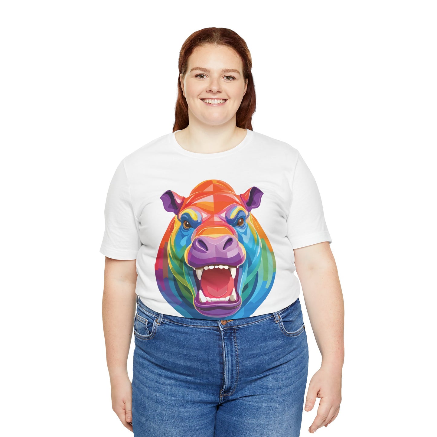 Unisex Animal Shirt, Tee Shirt with Animals, Art Design Tee Shirt, Wild Animals Shirt