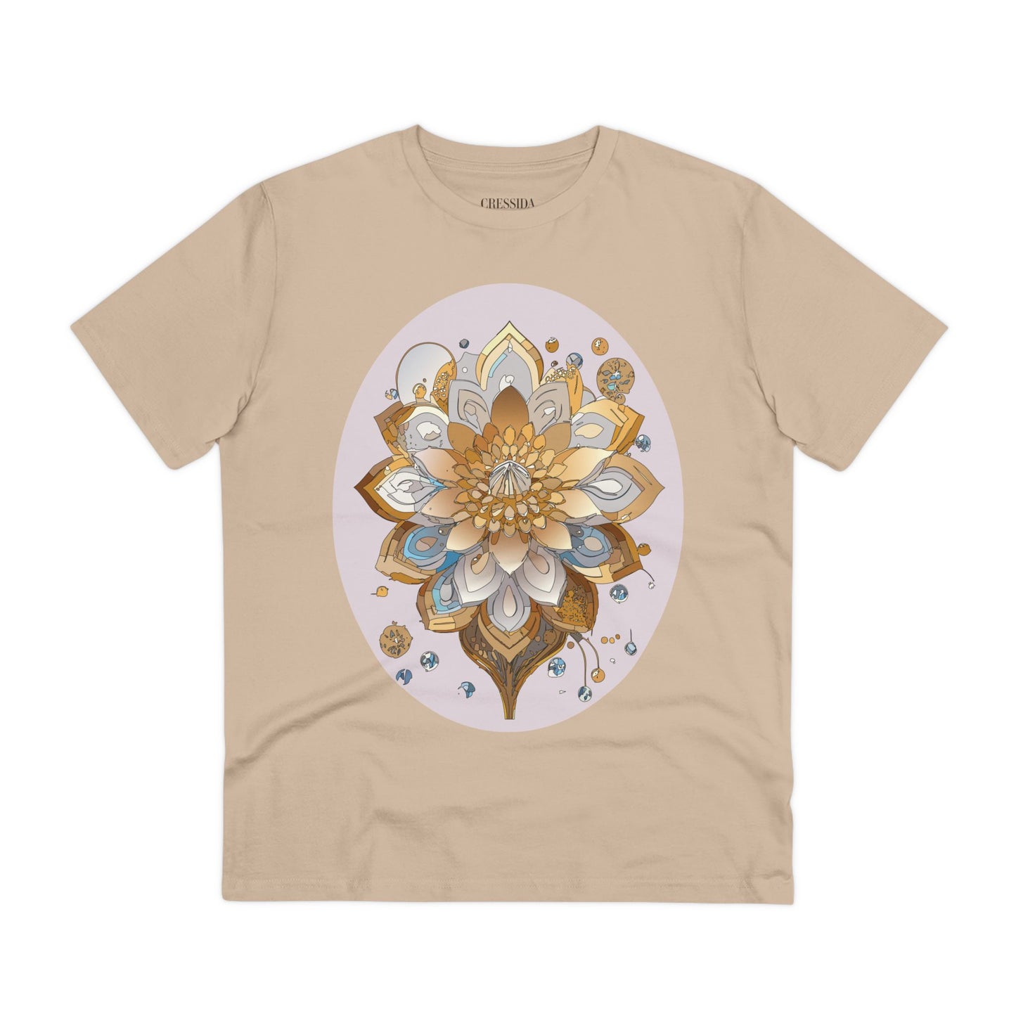 Organic T-shirt with Flower