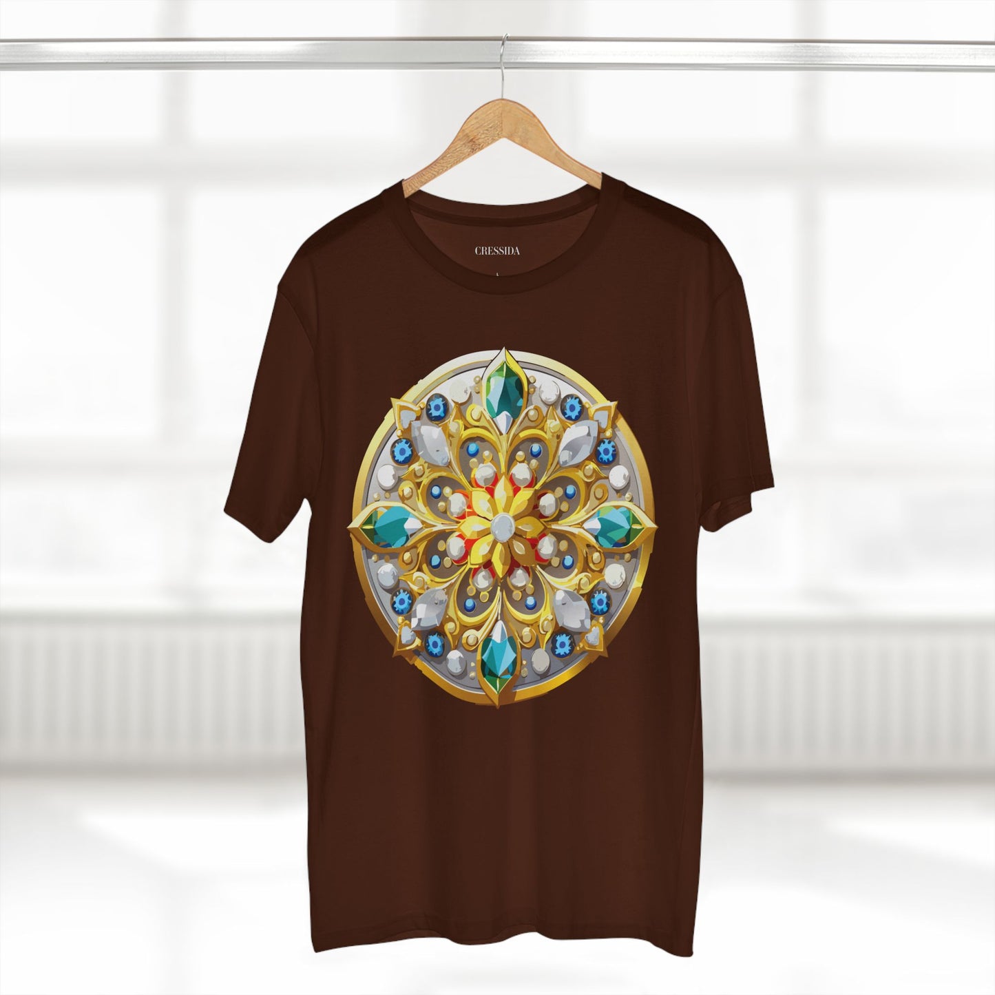 Medallion Shirt, Shirt with Medallion, Tee Shirt with Medal