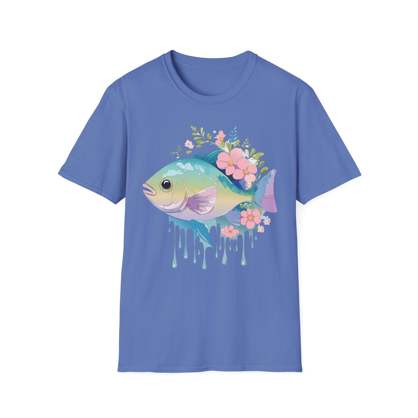 Fish Art Design Shirt, T Shirt with Fish, Graphic Shirt, Tee Shirt with Graphic Design, Shirt with Fish Graphic Art