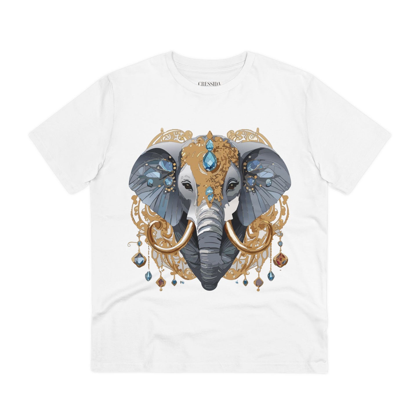 Organic T-shirt with Animals - Elephant