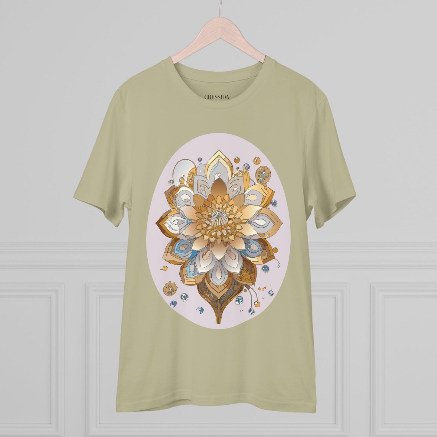 Organic T-shirt with Flower