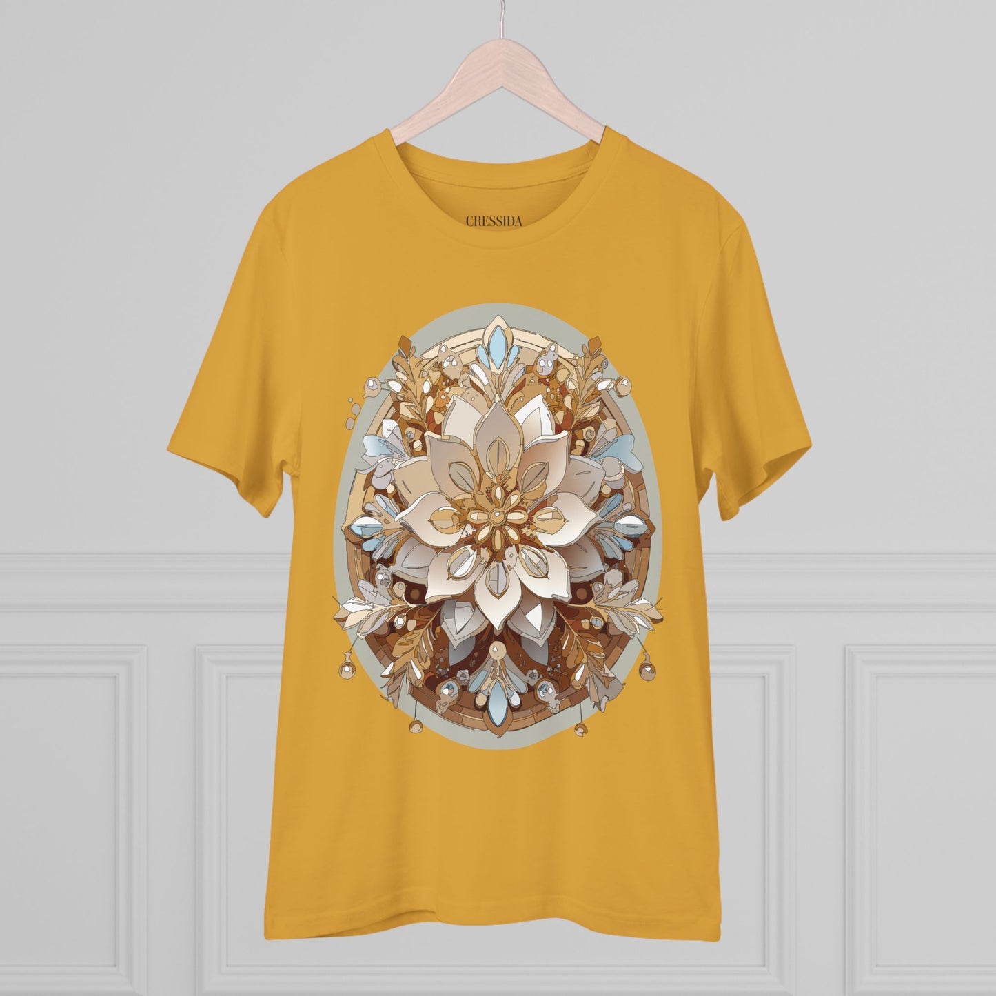 Organic T-shirt with Flower