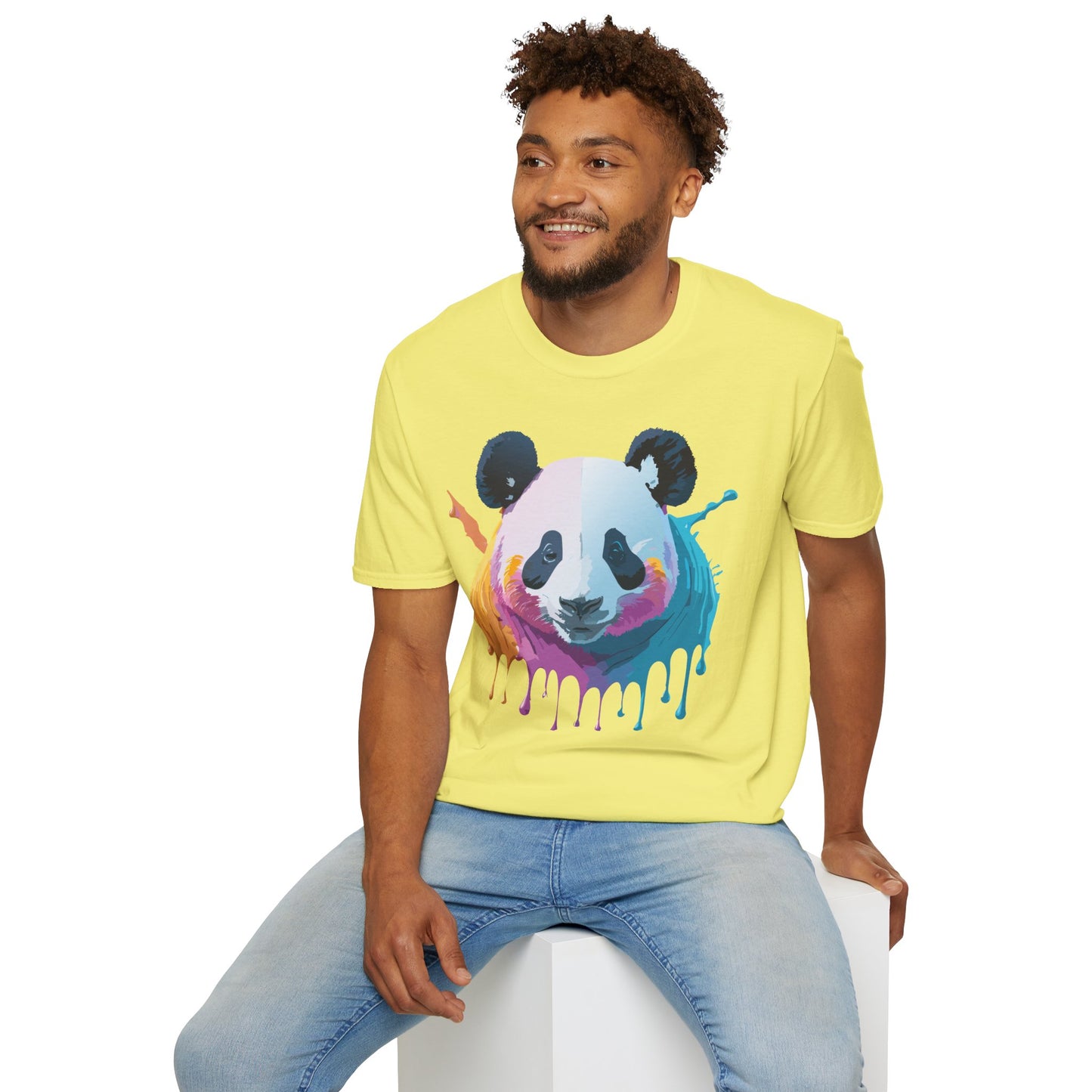 Panda Shirt, T Shirt with Panda, Animal Shirt, Tee Shirt with Animals