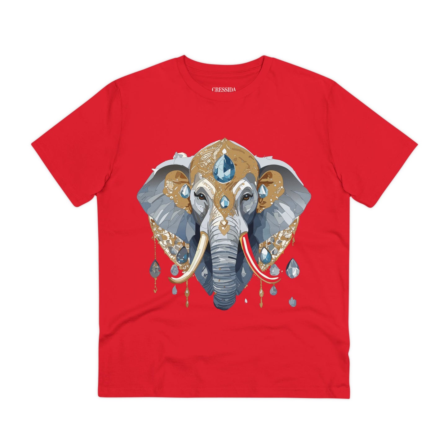 Organic T-shirt with Animals - Elephant