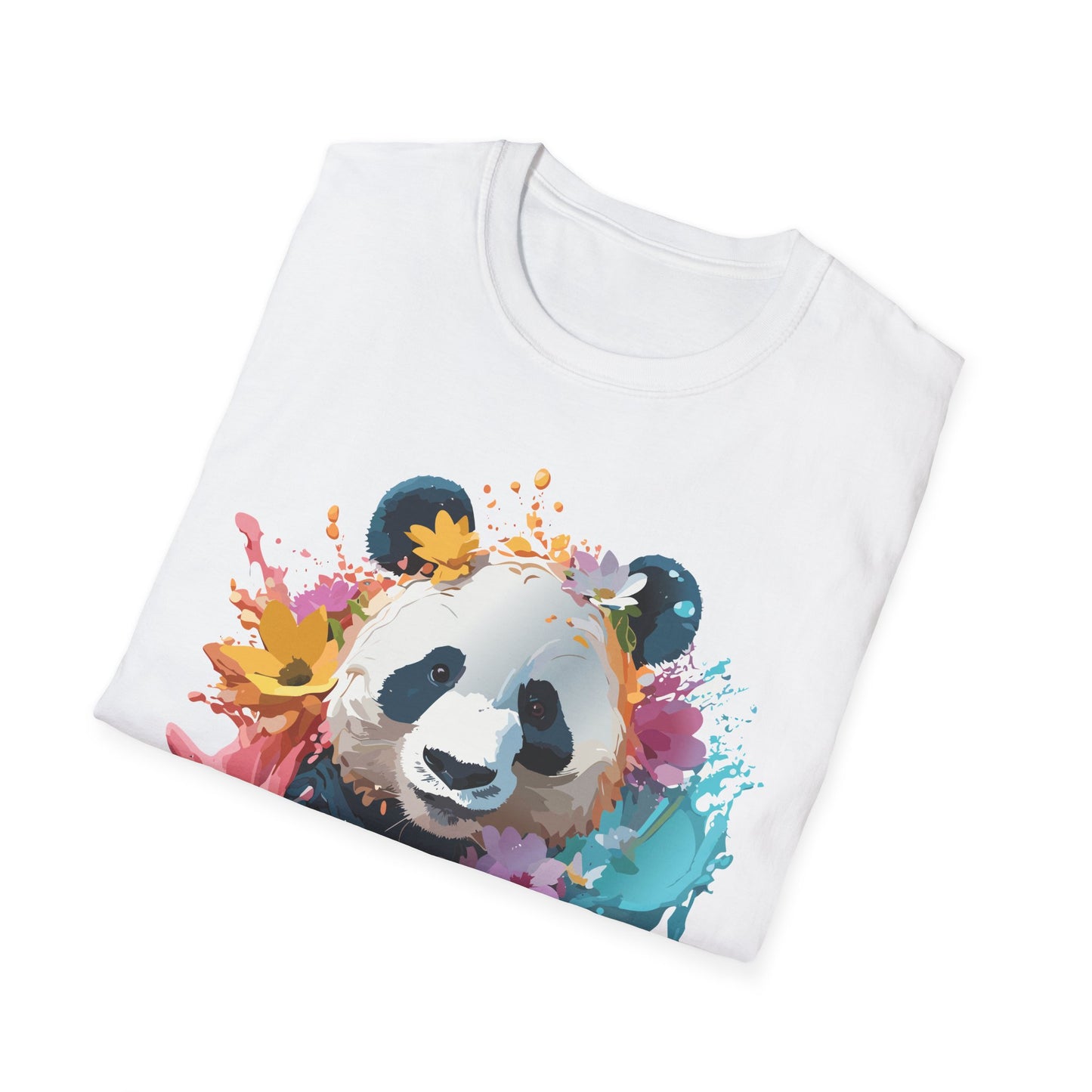 Panda Shirt, T Shirt with Panda, Animal Shirt, Tee Shirt with Animals