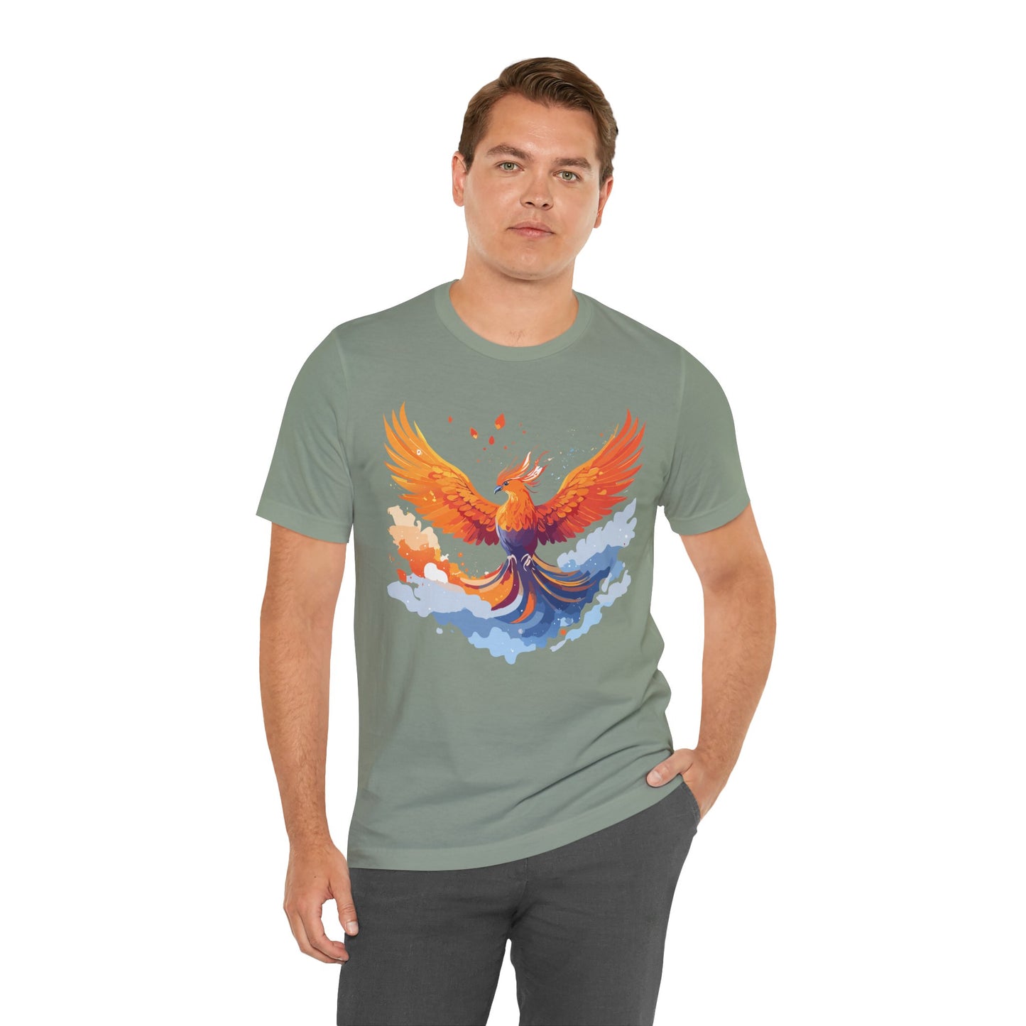 Unisex Animal Shirt, Tee Shirt with Animals, Art Design Tee Shirt, Wild Animals Shirt