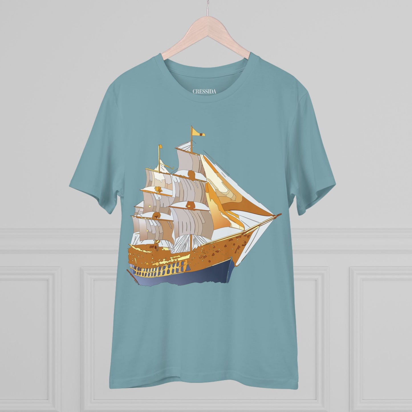 Organic T-shirt with Ship